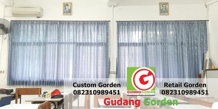 Pasang gorden sekolah