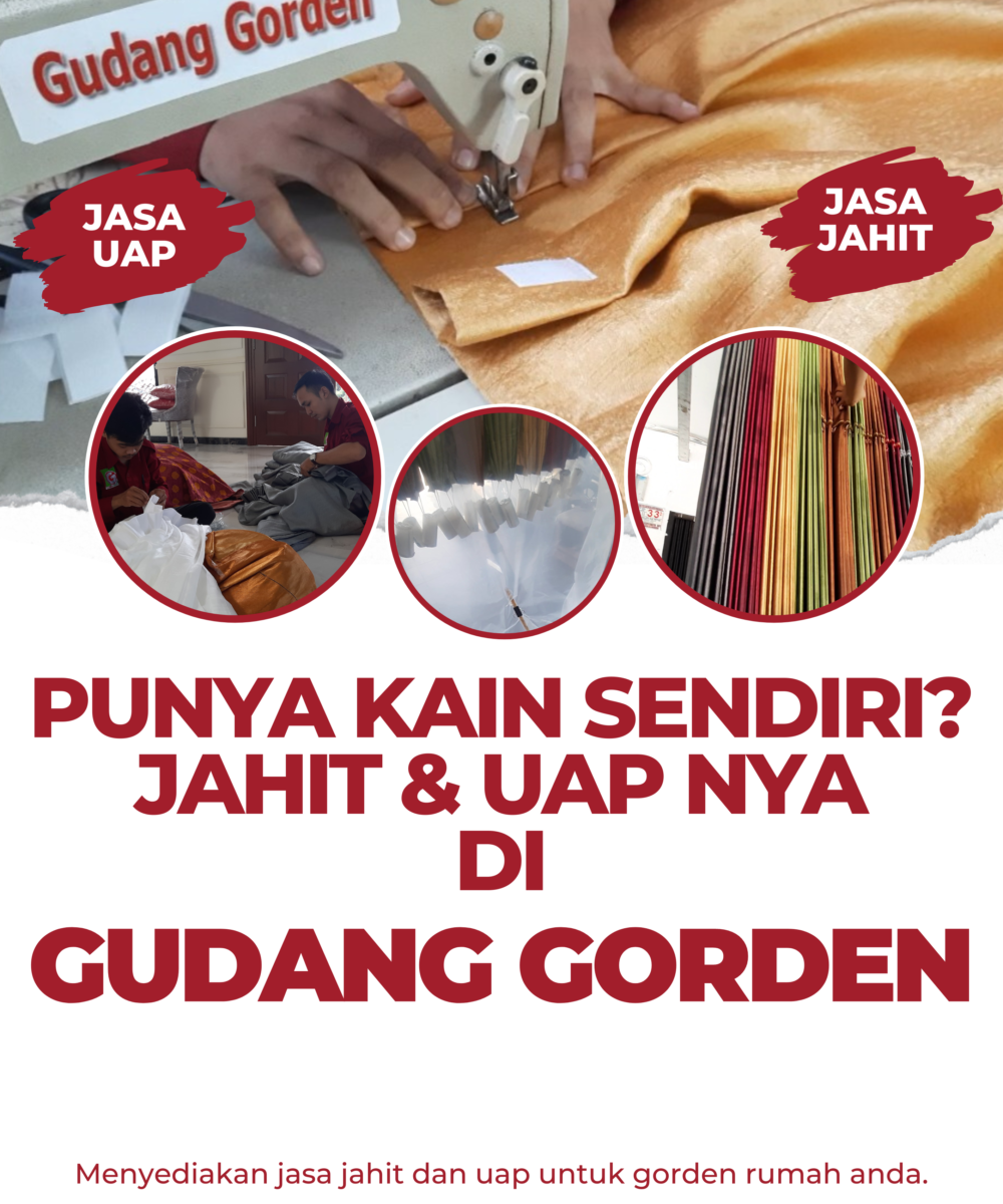 Jasa jahit gorden segala model